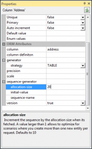 Doctrine 2 field property editor